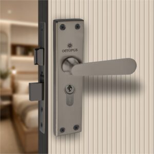 8503: MLS-SS CY 8” YAK MB Mortise Lock Set