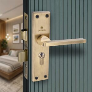 8402: MLS-SS CY 8” HUNK AB Mortise Lock Set