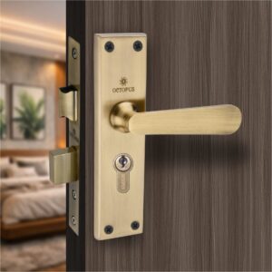 8502: MLS-SS CY 8” YAK AB Mortise Lock Set