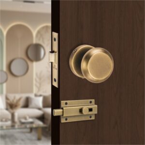 BLS-SSK AB Bathroom Latch Knob Set