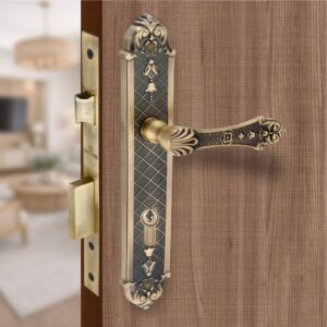 120015: MLS-ZN CY 12” Mortise Lock Set